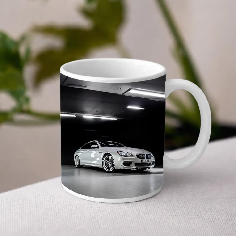 BMW Six Series Gran Coupe Garage Silver – Mugs