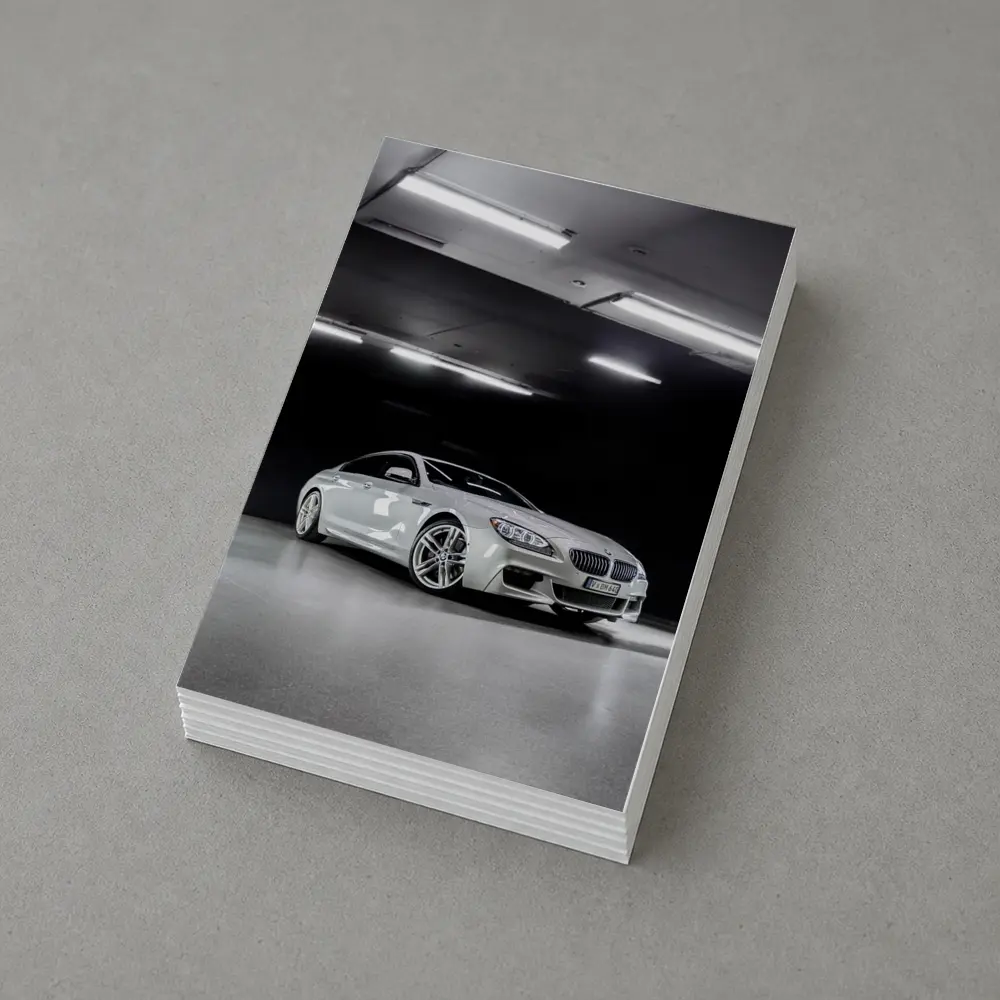 BMW Six Series Gran Coupe Garage Silver – Postcards