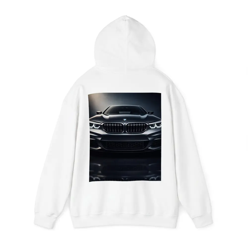 BMW M5 Front View Dark Studio – Hoodies