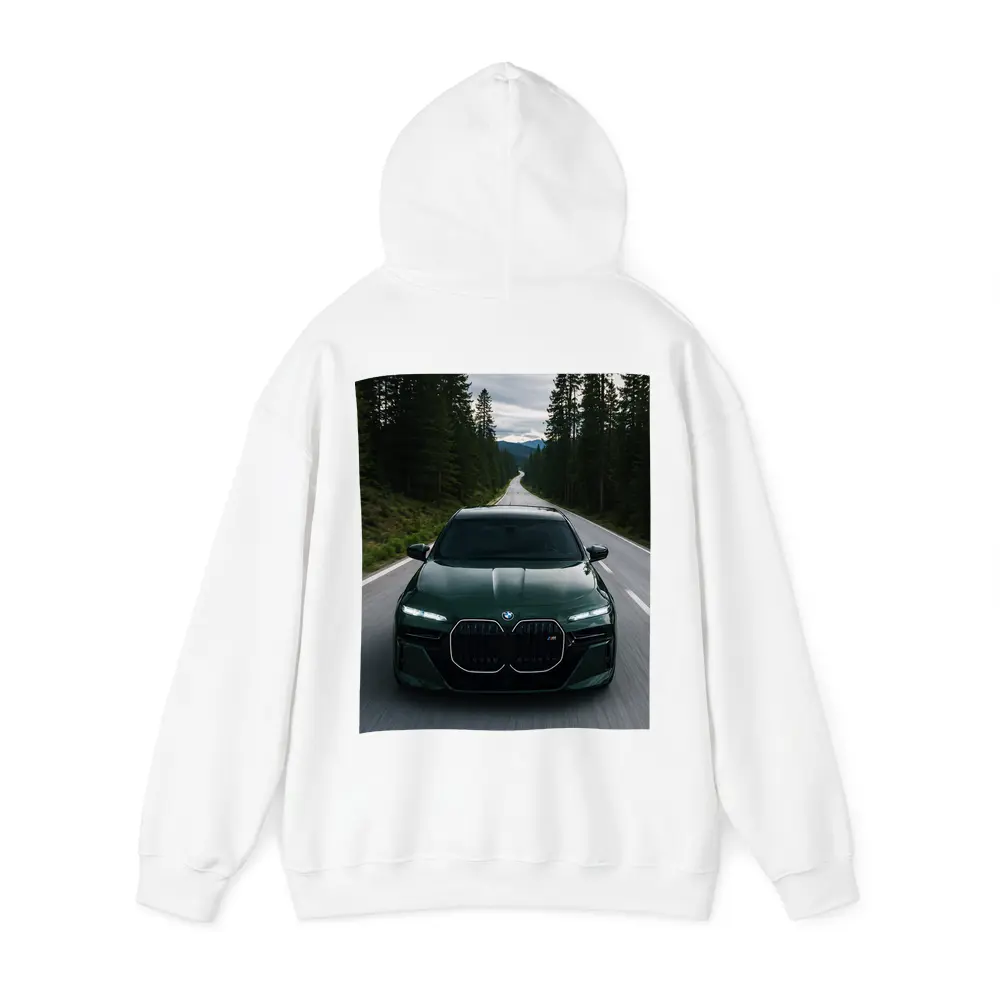 BMW 7 Series Green Forest Road Drive – Hoodies