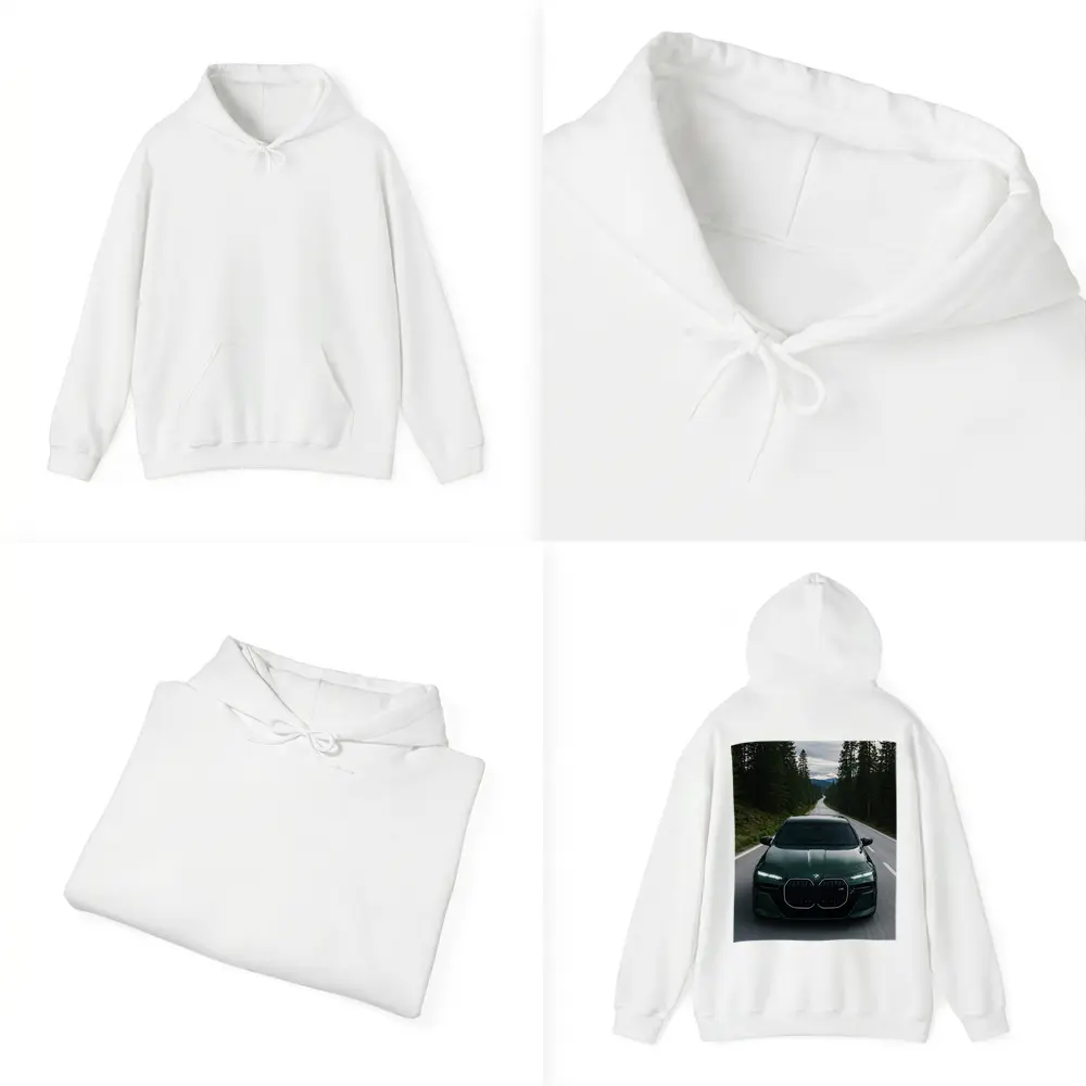 BMW 7 Series Green Forest Road Drive – Hoodies