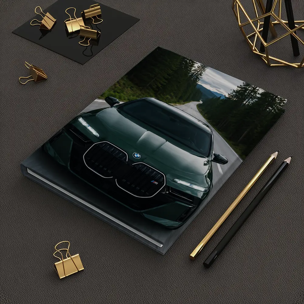 BMW 7 Series Green Forest Road Drive – Notebooks