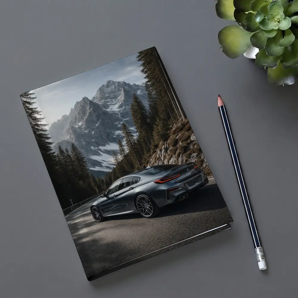 BMW 8 Series Gran Coupe Mountain Road – Notebooks