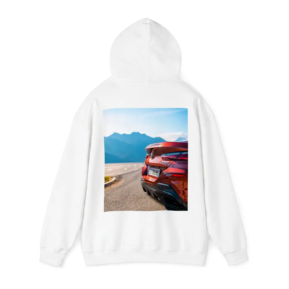 BMW M850i Rear Mountain Road View – Hoodies