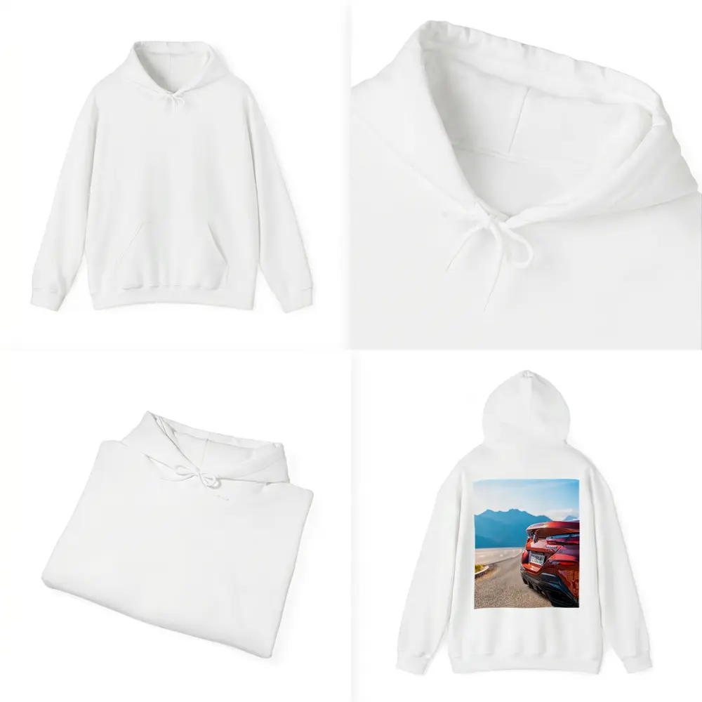 BMW M850i Rear Mountain Road View – Hoodies