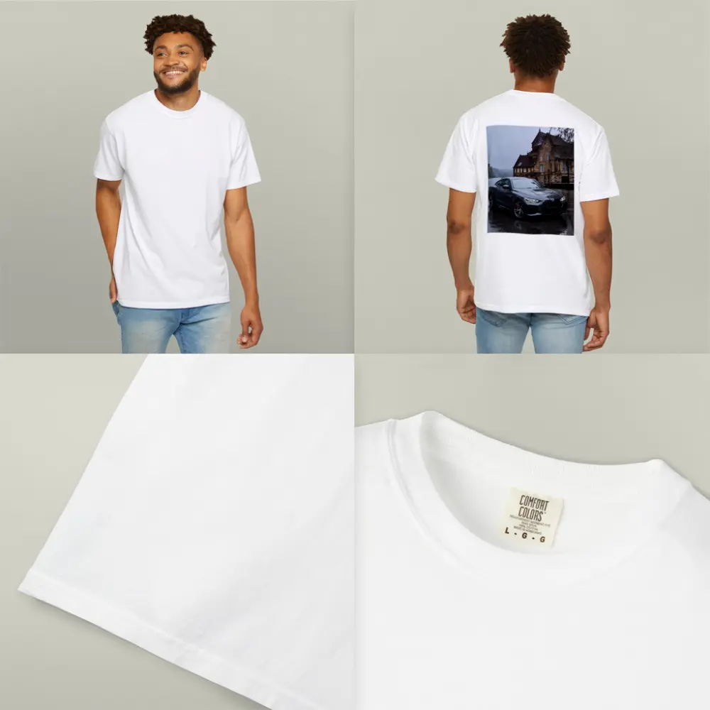 BMW 4 Series Coupe Rainy Castle Setting – T-Shirts