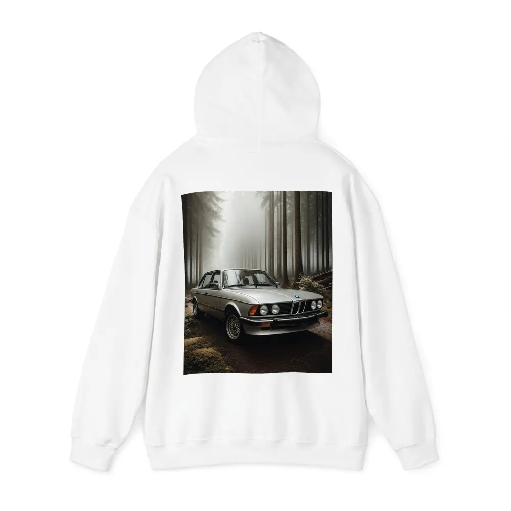 BMW E28 Classic Sedan Misty Forest – Hoodies