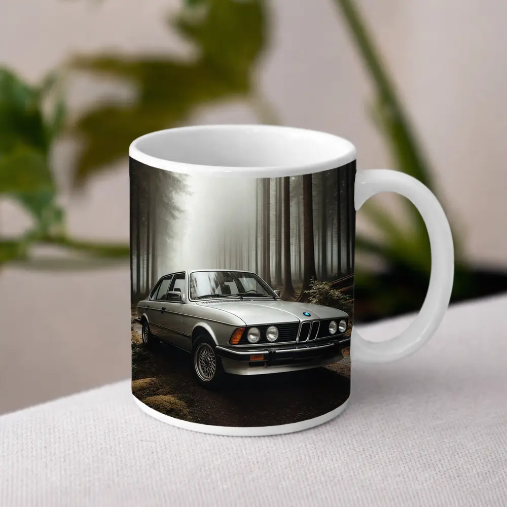 BMW E28 Classic Sedan Misty Forest – Mugs