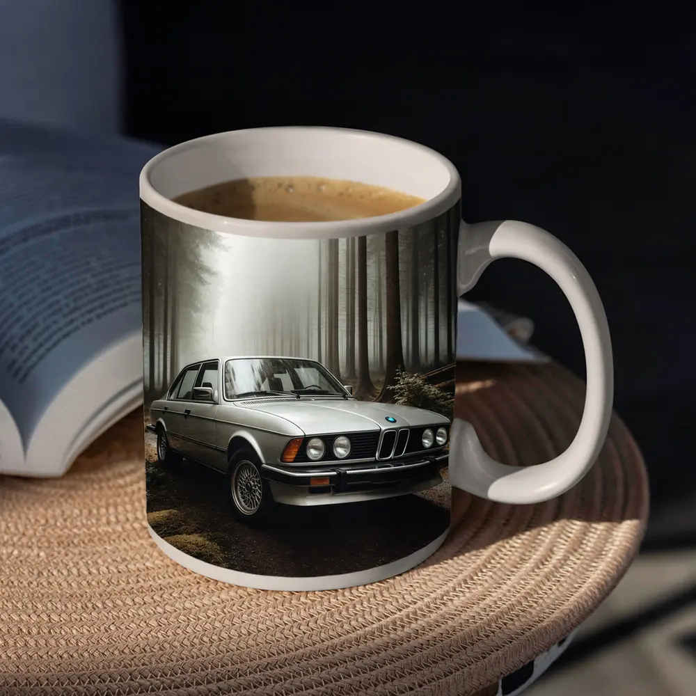 BMW E28 Classic Sedan Misty Forest – Mugs