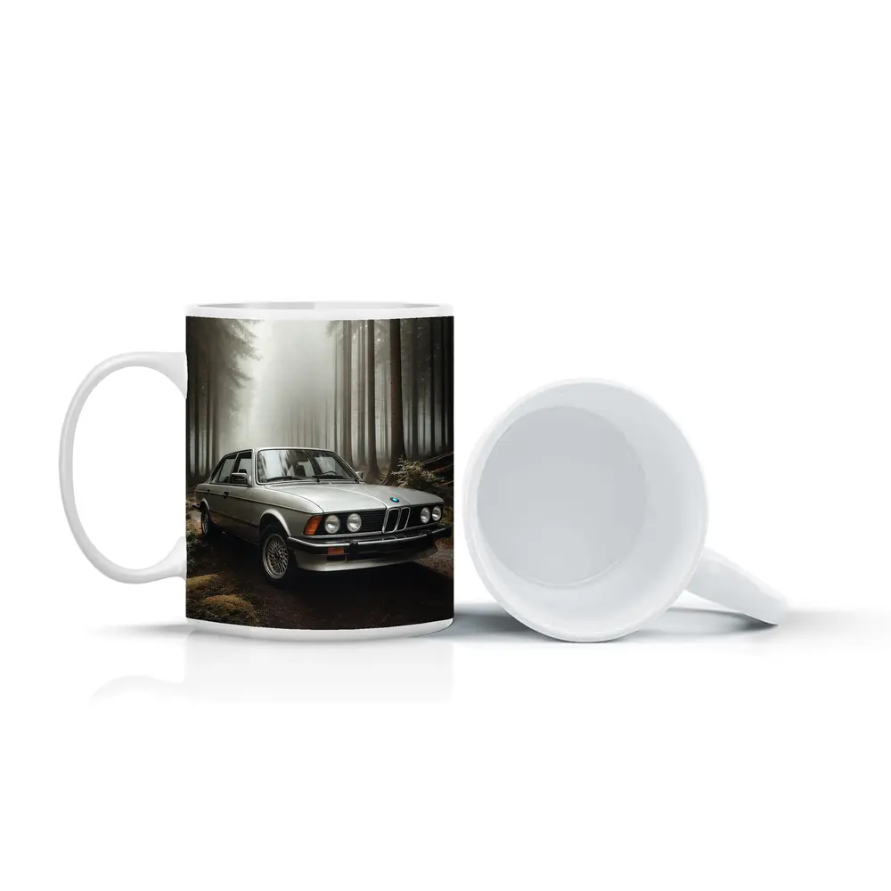 BMW E28 Classic Sedan Misty Forest – Mugs