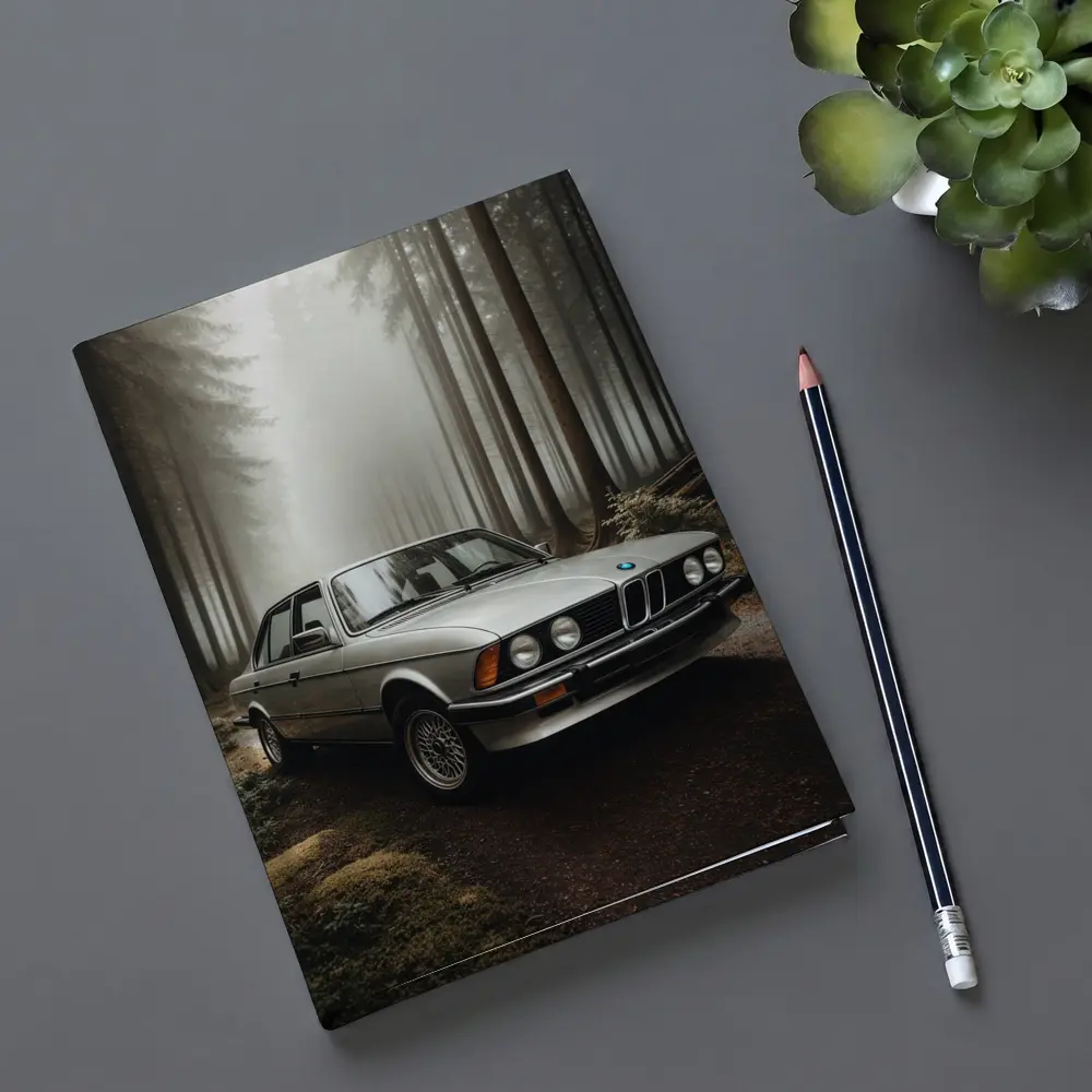 BMW E28 Classic Sedan Misty Forest – Notebooks