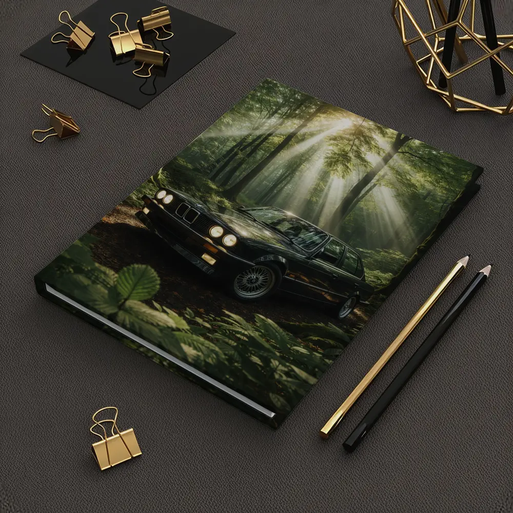 BMW E30 3 Series Black Forest Setting – Notebooks