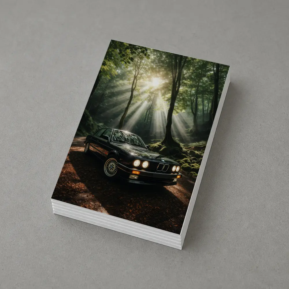 BMW E30 3 Series Forest Light – Postcards