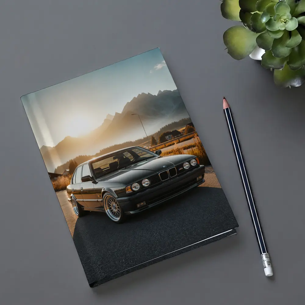 BMW M5 E34 Black Mountain Sunset Road – Notebooks