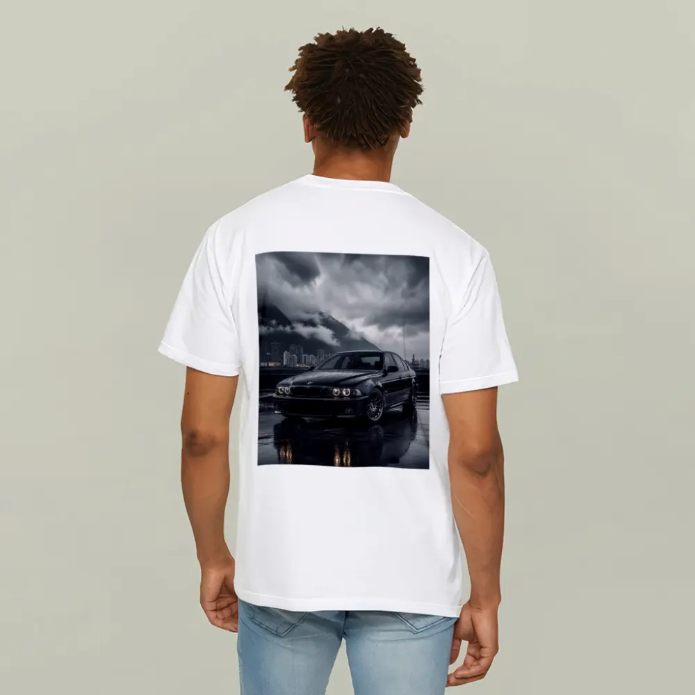 BMW E39 M5 Rainy City Dark Skies – T-Shirts