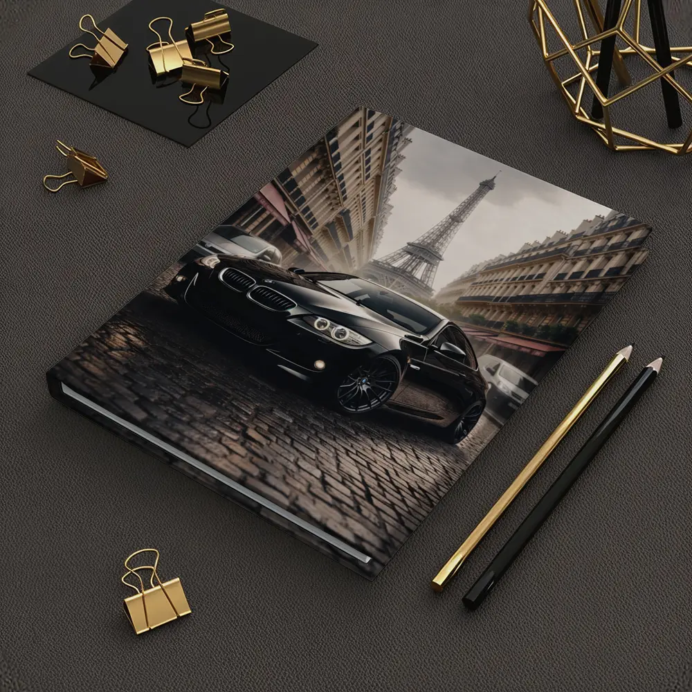 BMW E92 Black Coupe Paris Eiffel Tower – Notebooks