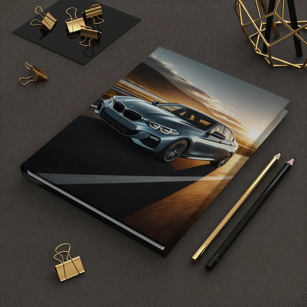 BMW 1 Series Driving at Golden Sunset – Notebooks