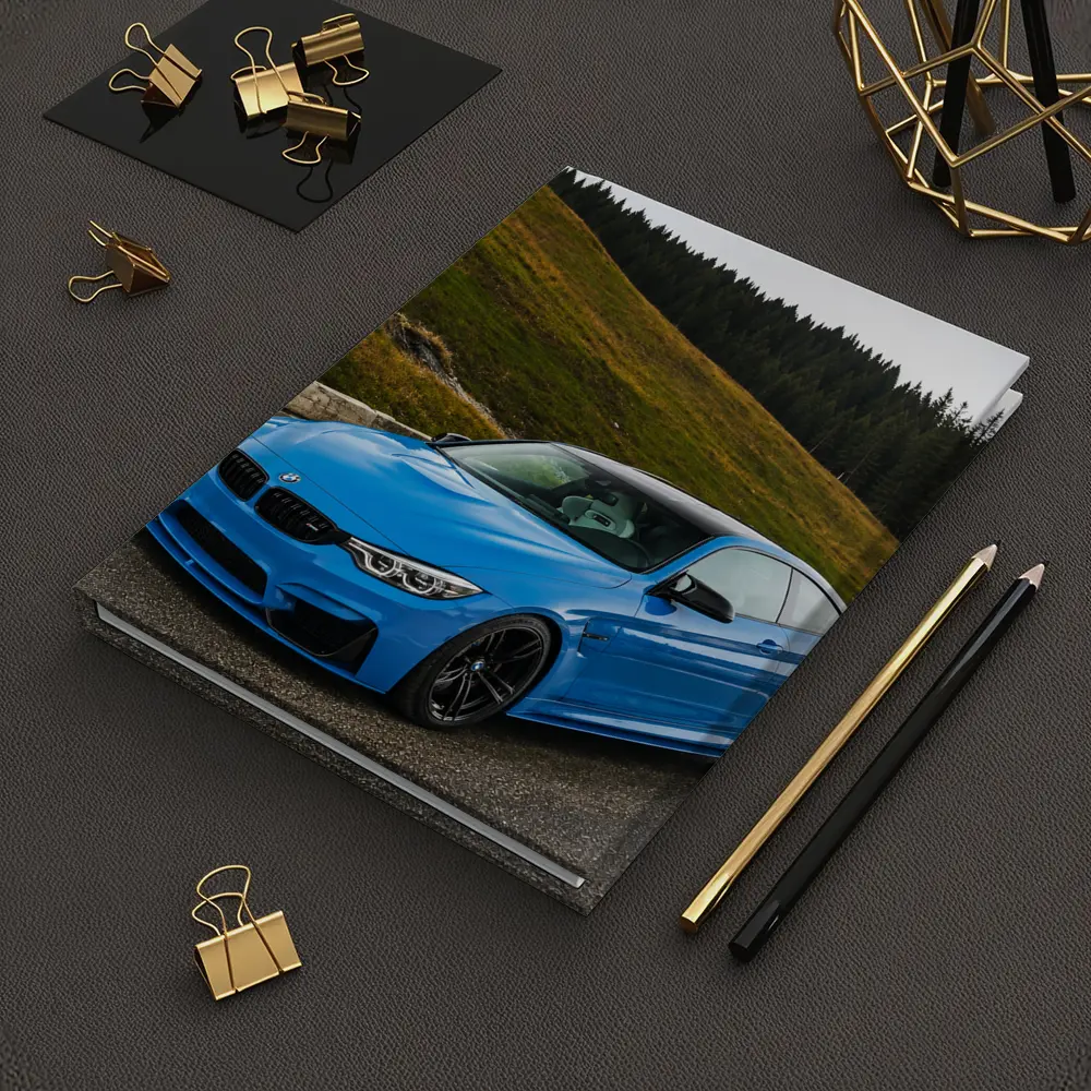 BMW M4 Blue Coupe Mountain Road – Notebooks