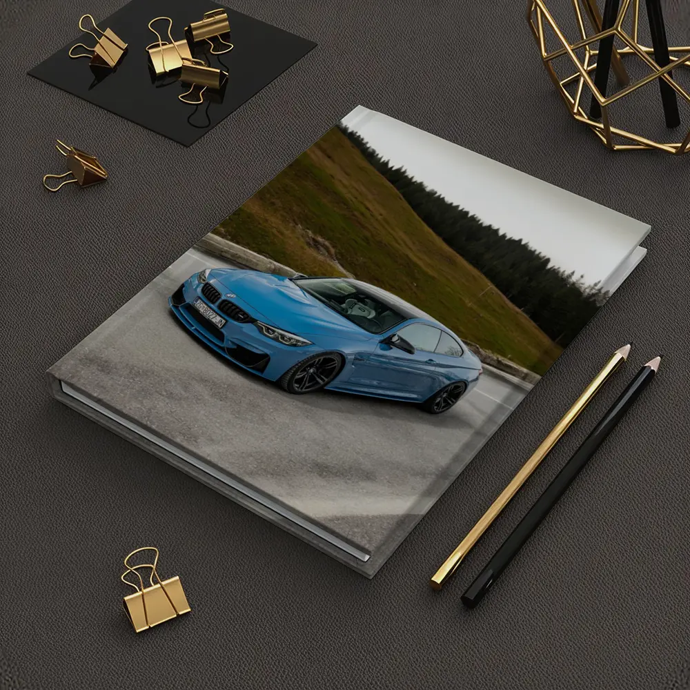 BMW M4 Blue Coupe Mountain Road – Notebooks