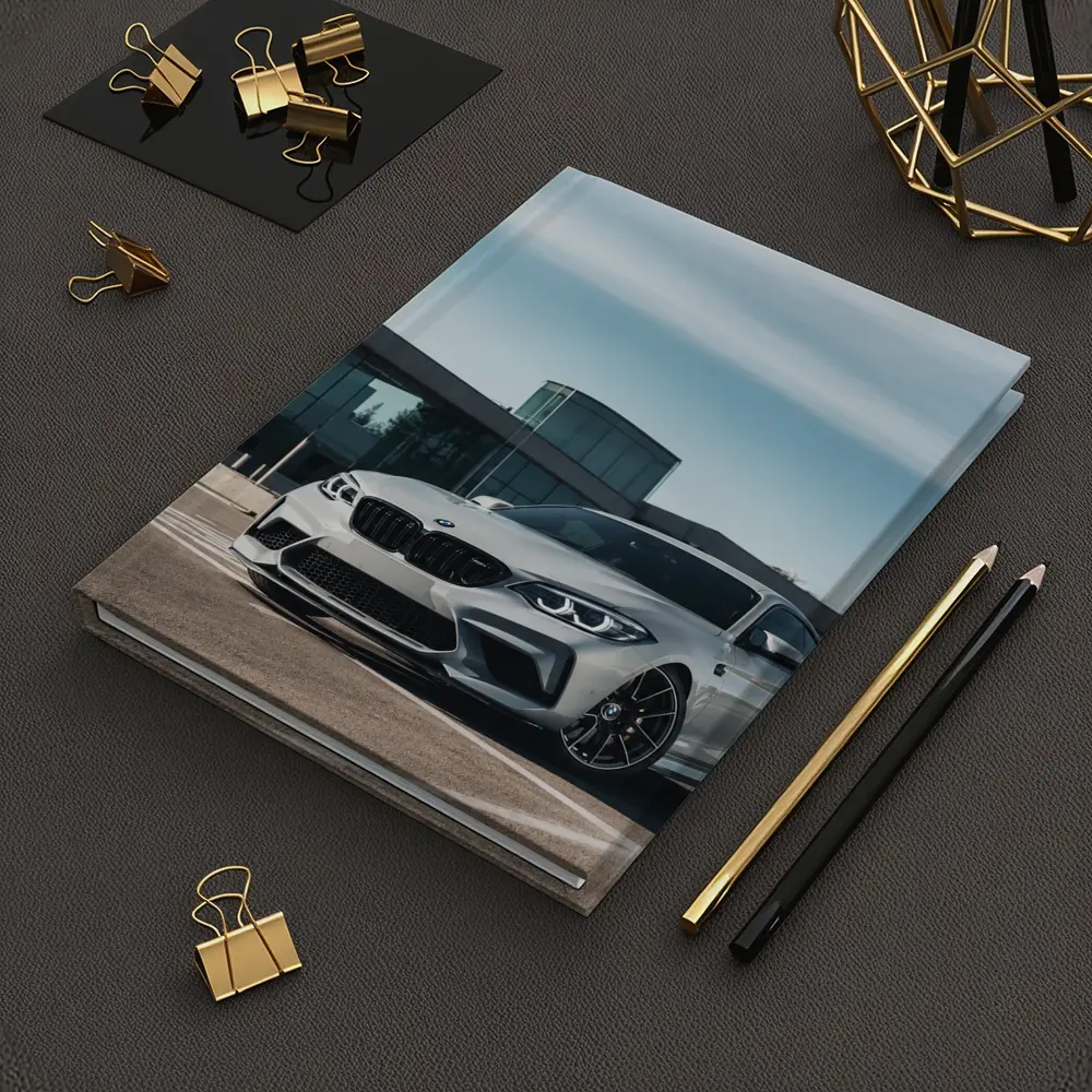 BMW M2 Silver Coupe Urban Building Background – Notebooks