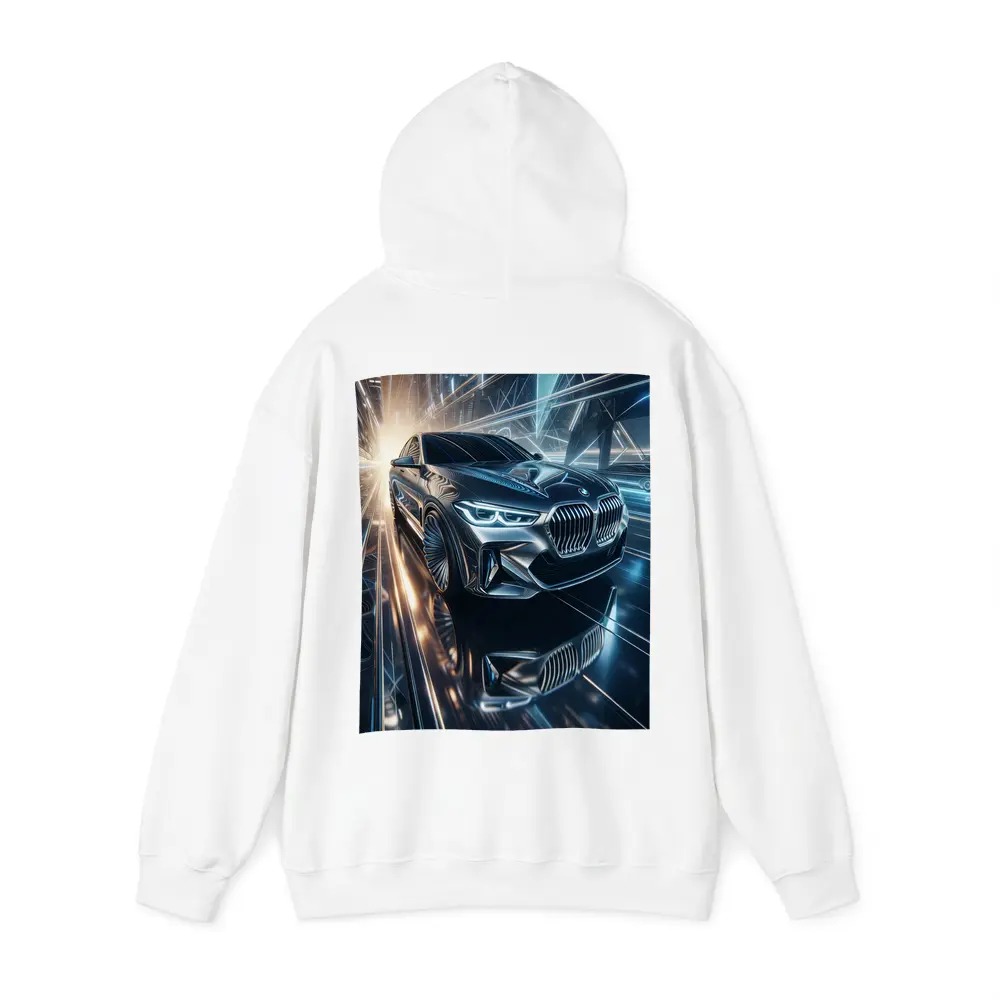 BMW Seven Series Futuristic City Night – Hoodies