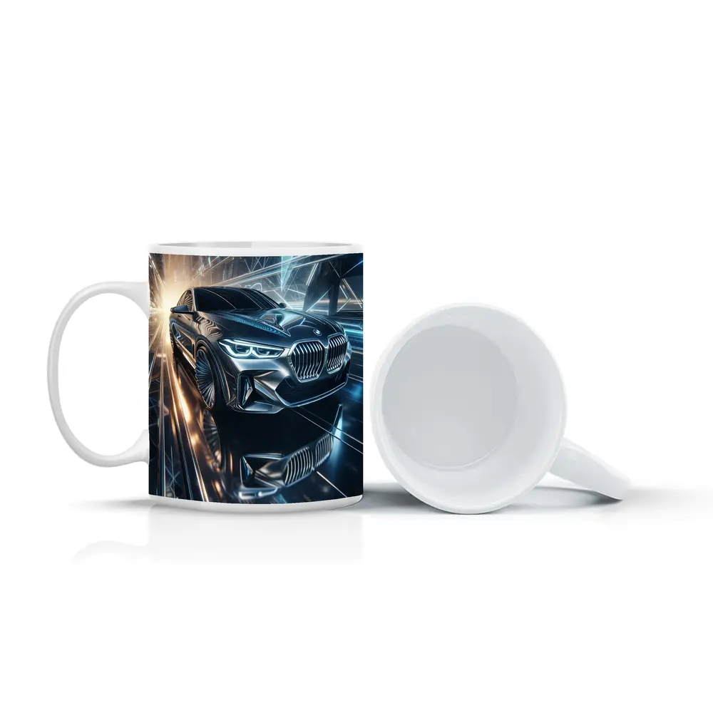 BMW Seven Series Futuristic City Night – Mugs
