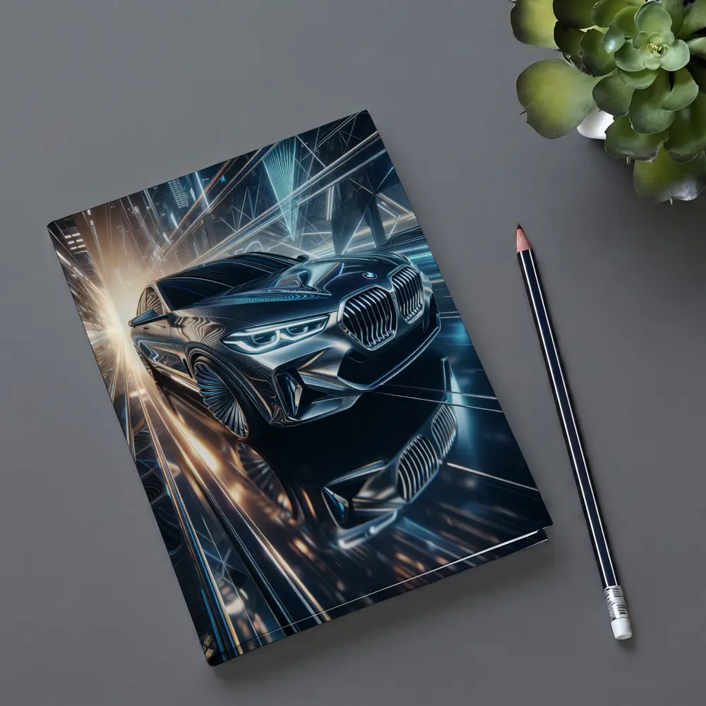 BMW Seven Series Futuristic City Night – Notebooks