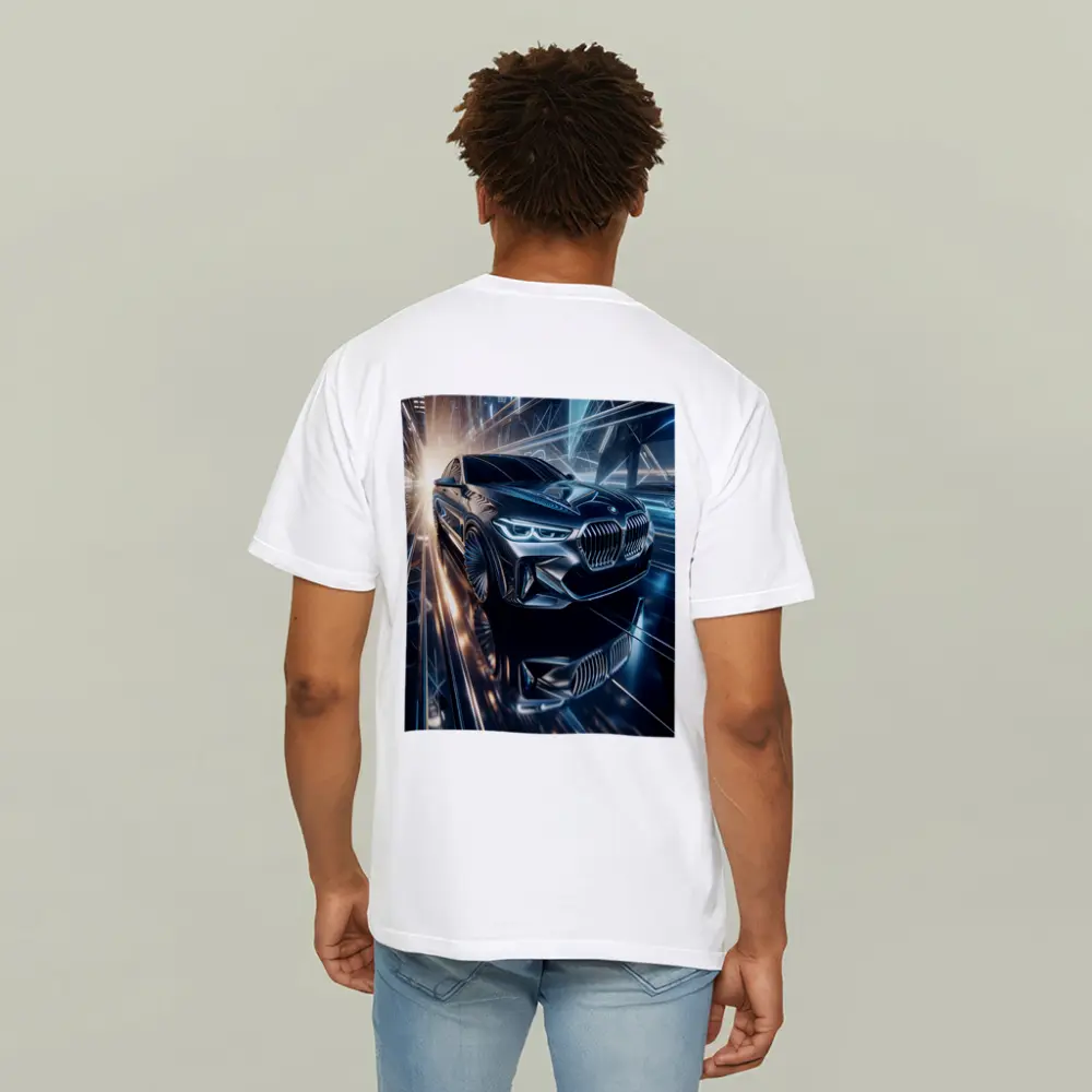 BMW Seven Series Futuristic City Night – T-Shirts