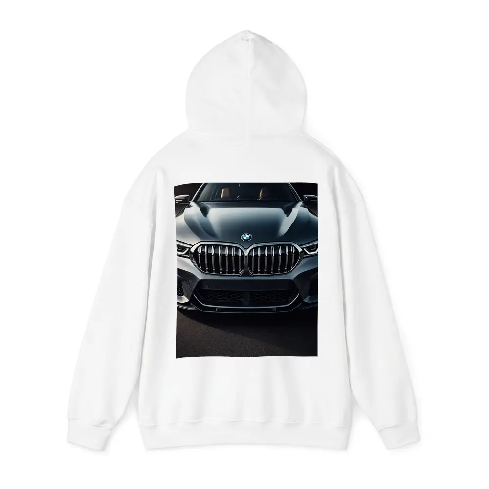 BMW X6 Front Grille Dark Studio Shot – Hoodies