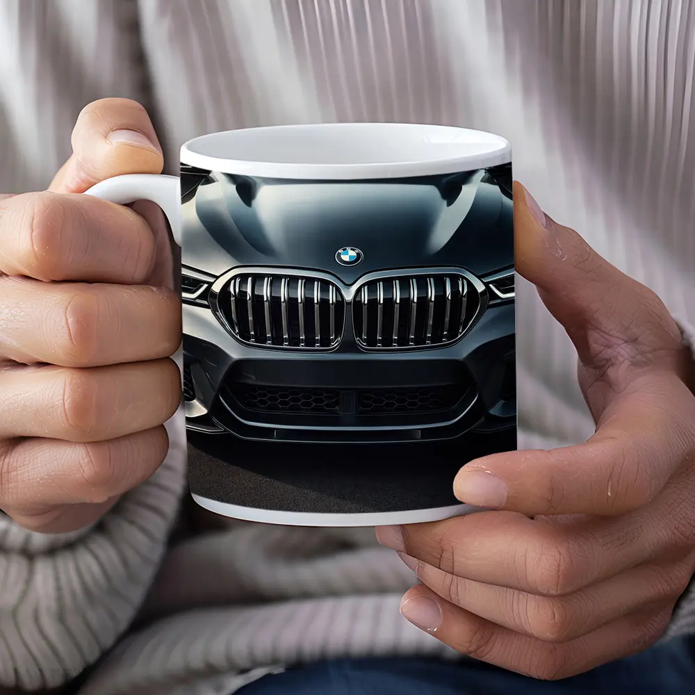 BMW X6 Front Grille Dark Studio Shot – Mugs