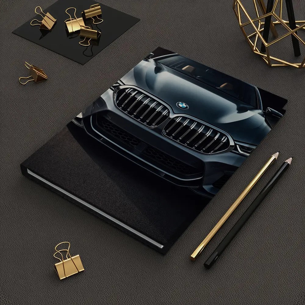 BMW X6 Front Grille Dark Studio Shot – Notebooks