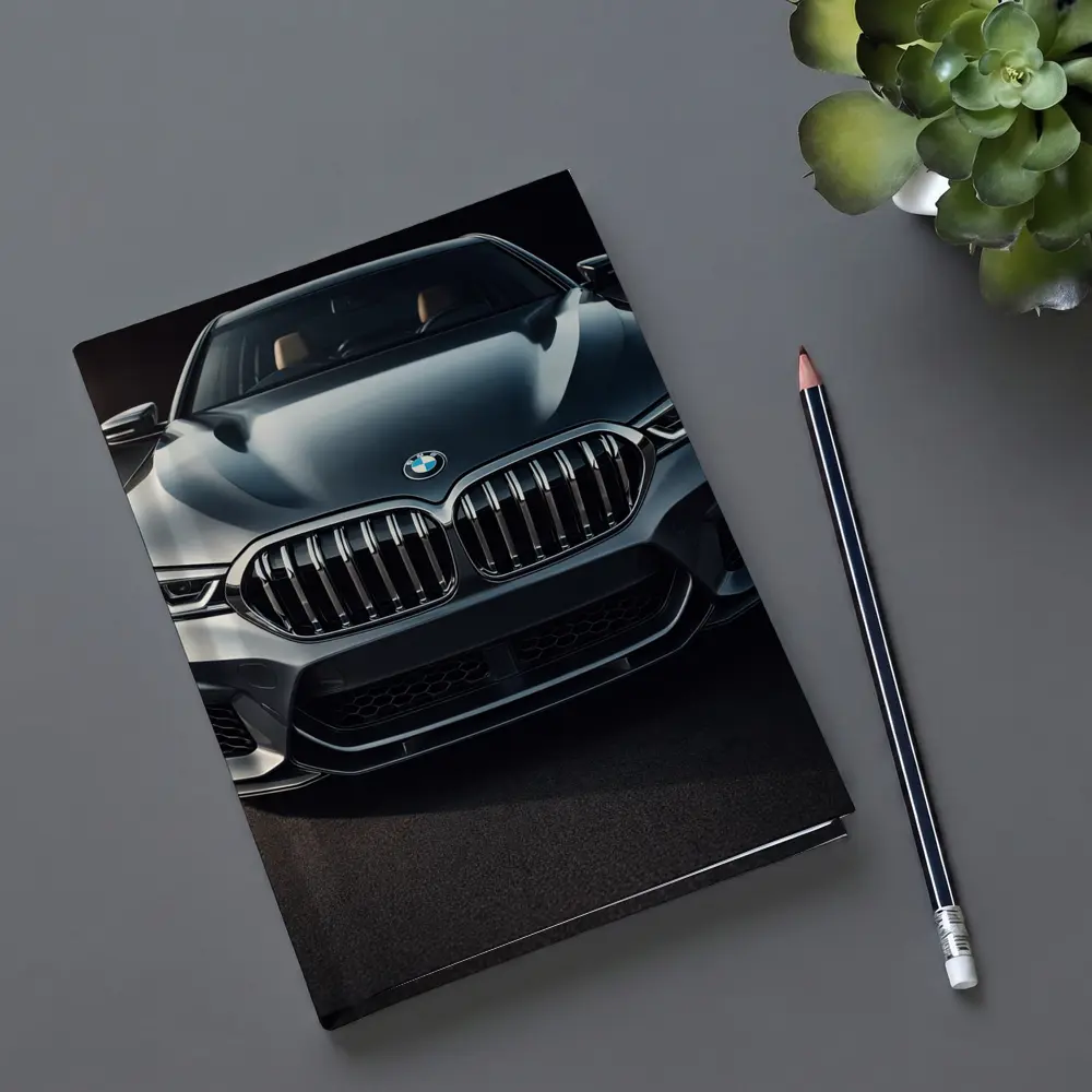 BMW X6 Front Grille Dark Studio Shot – Notebooks