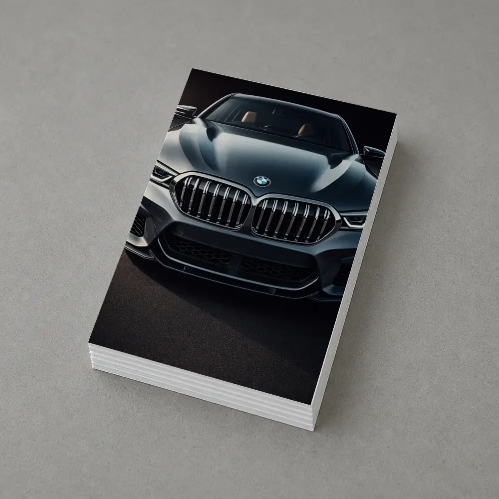 BMW X6 Front Grille Dark Studio Shot – Postcards