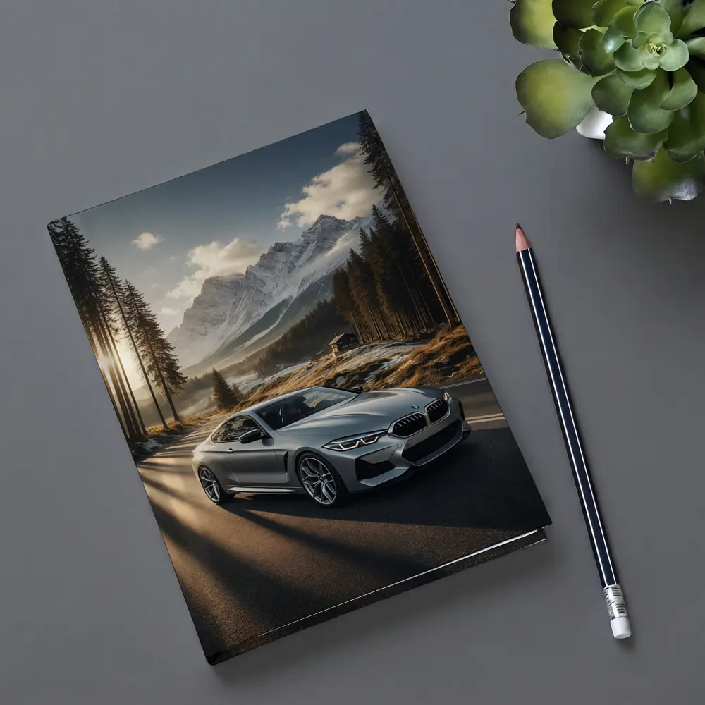 BMW 8 Series Coupe Mountain Forest Road – Notebooks