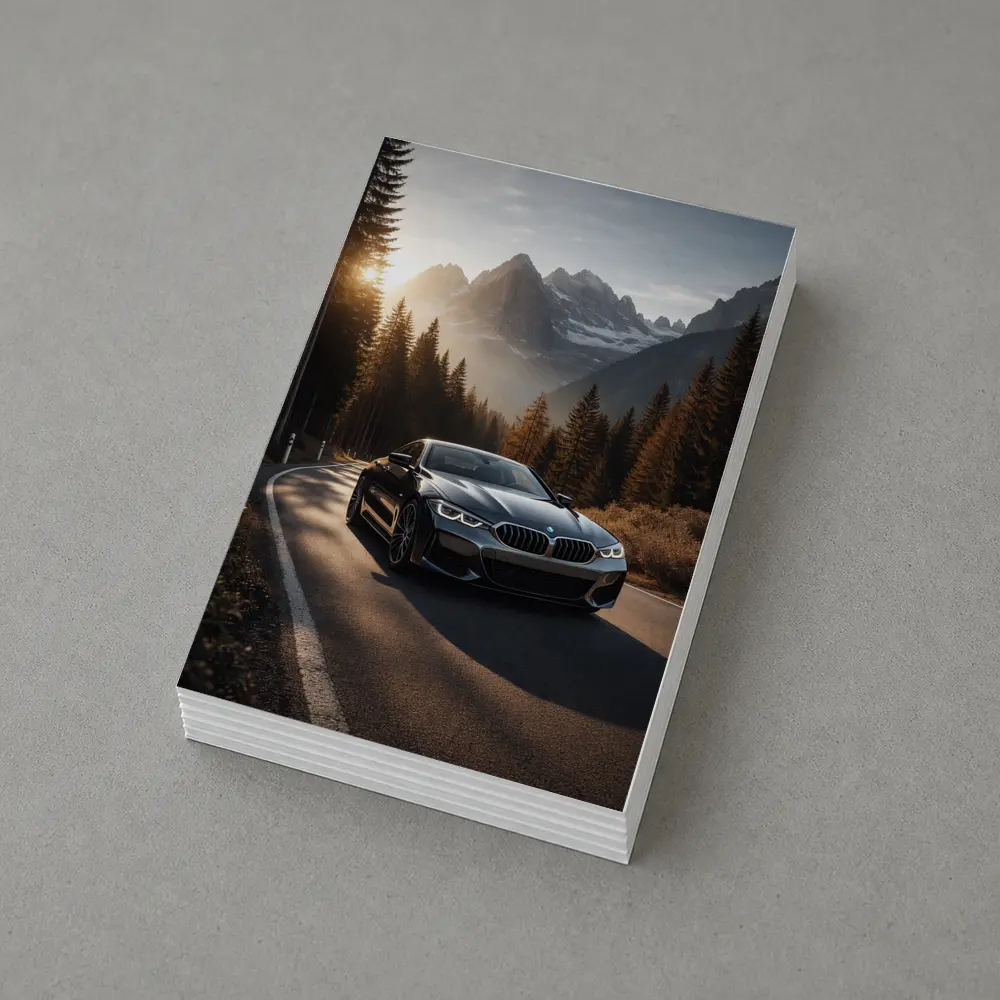 BMW 8 Series Coupe Mountain Road Drive – Postcards