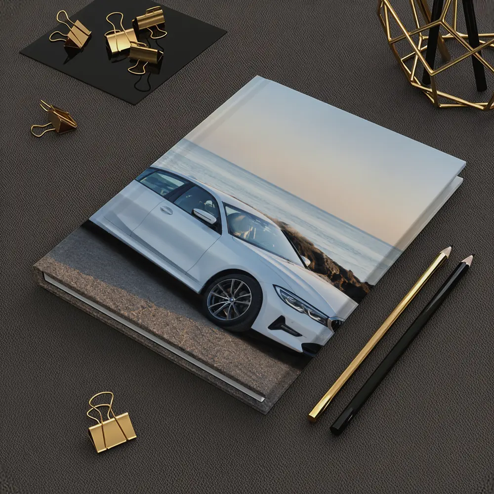 BMW 3 Series White Sedan Ocean Coast – Notebooks