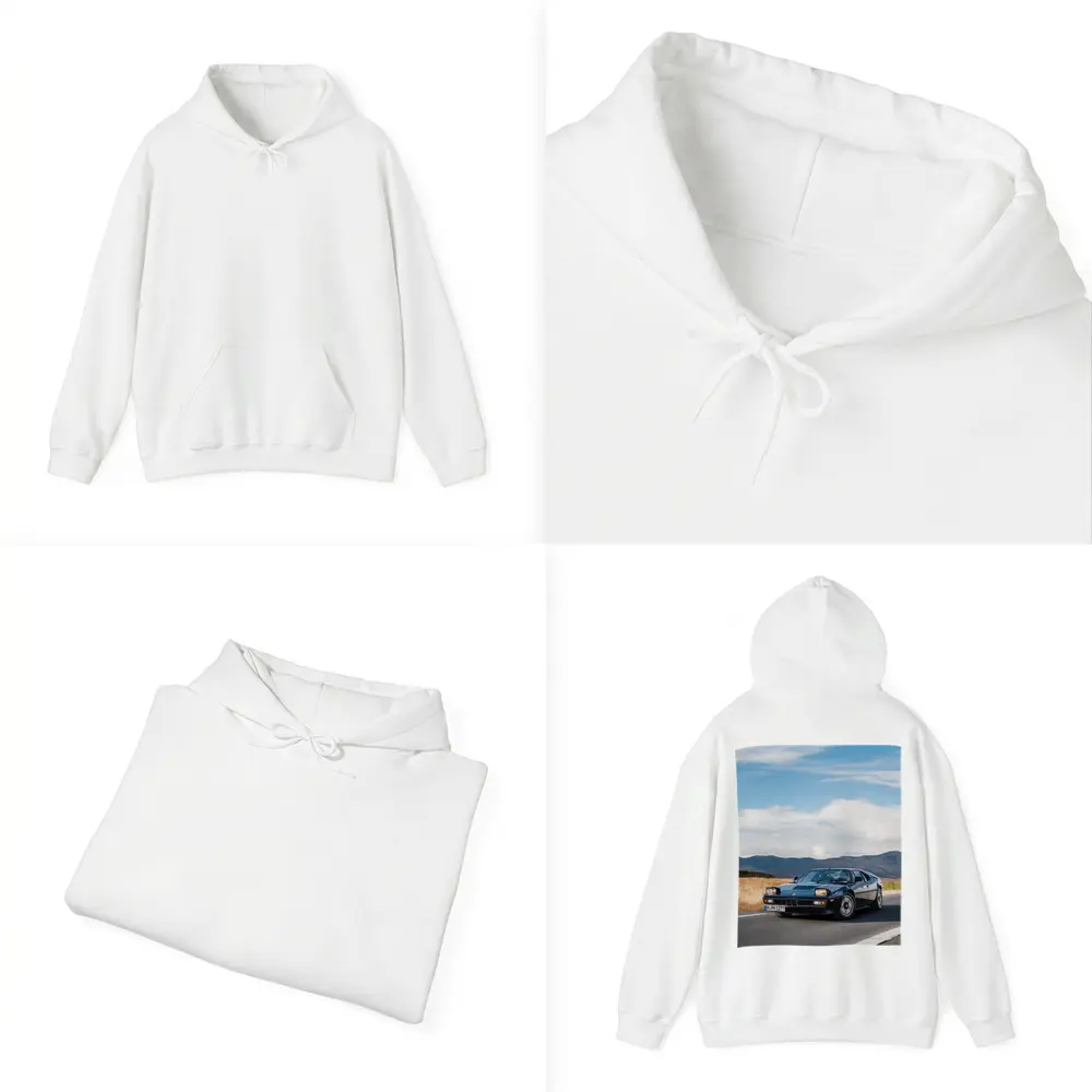 BMW M1 Classic Sports Car Open Road – Hoodies