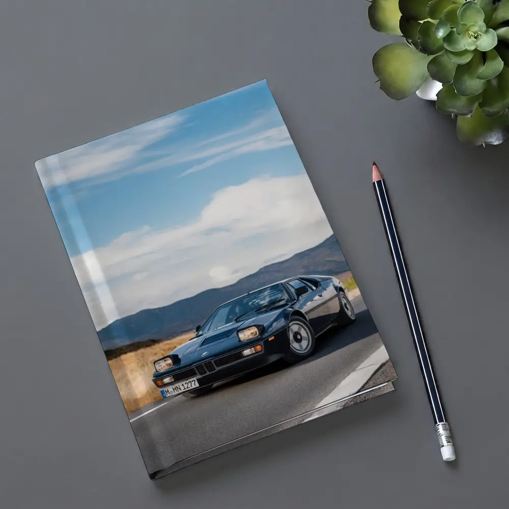 BMW M1 Classic Sports Car Open Road – Notebooks