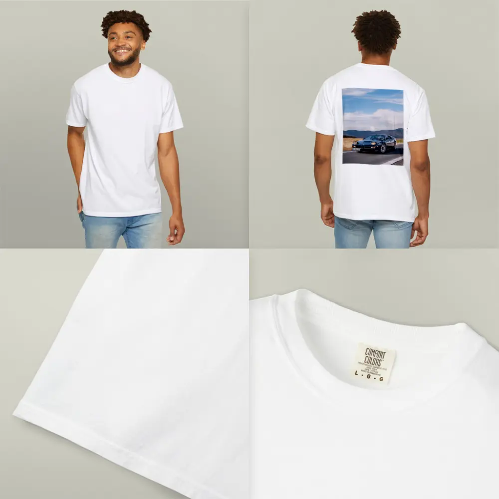 BMW M1 Classic Sports Car Open Road – T-Shirts