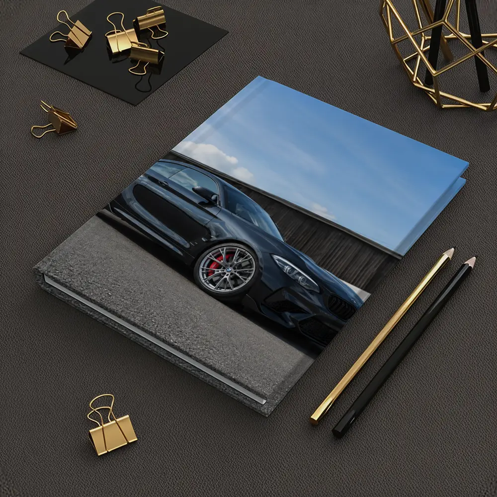 BMW M2 Black Coupe Parked Outdoors – Notebooks