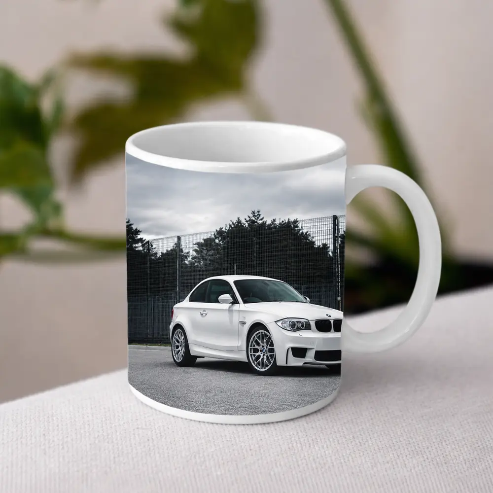BMW 1M Coupe White Track Day – Mugs