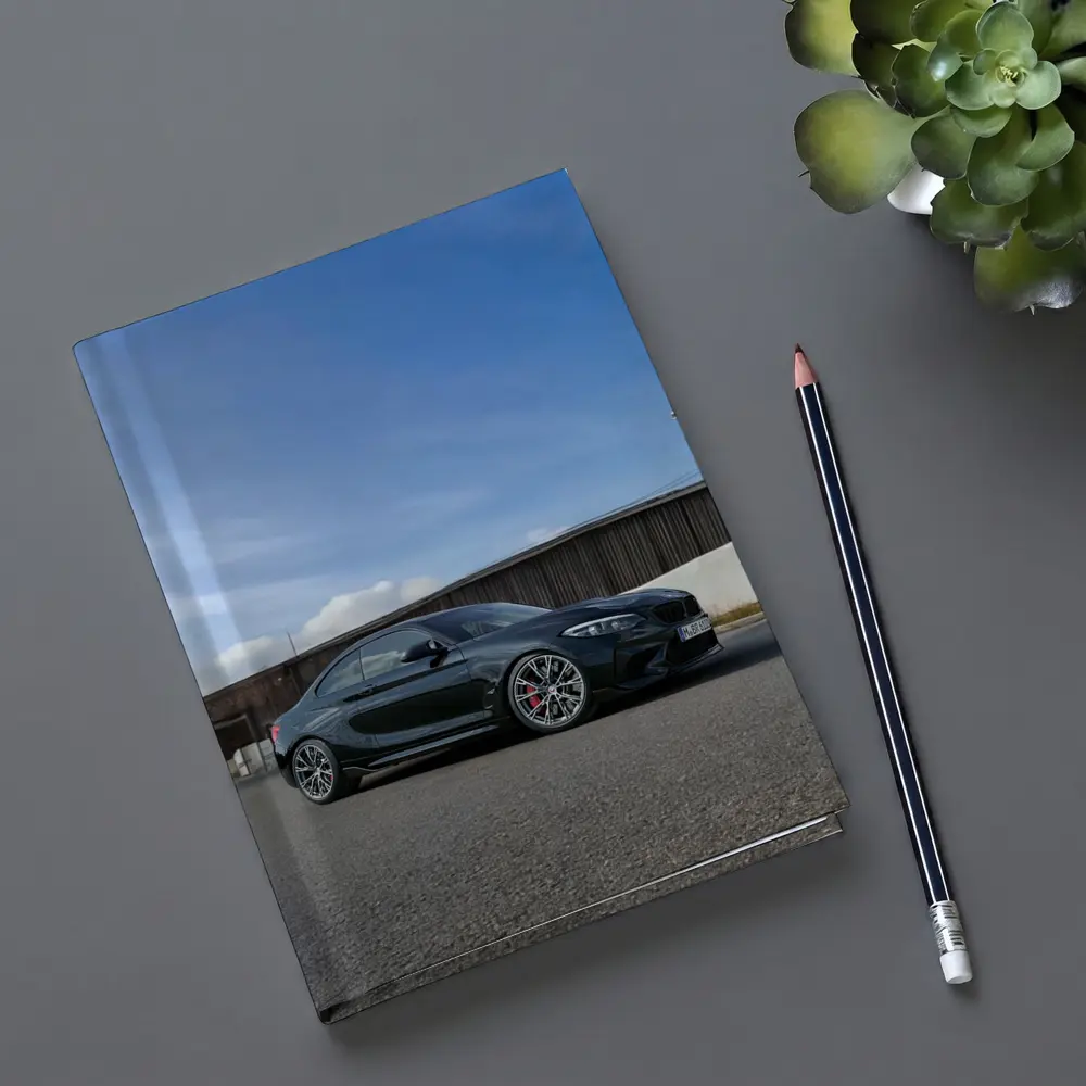 BMW M2 Black Coupe Urban Street Setting – Notebooks