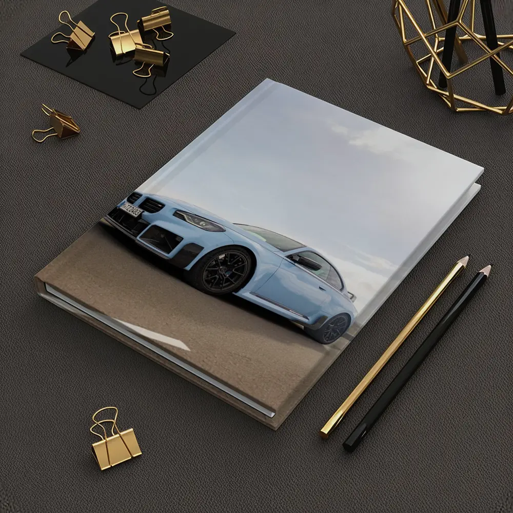BMW M2 Coupe Light Blue On Road – Notebooks