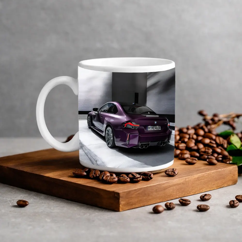 BMW M2 Coupe Purple Urban Parking Garage – Mugs