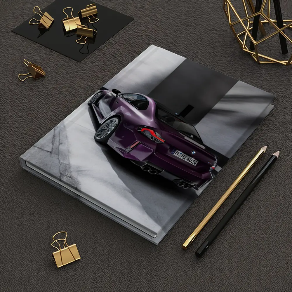 BMW M2 Coupe Purple Urban Parking Garage – Notebooks