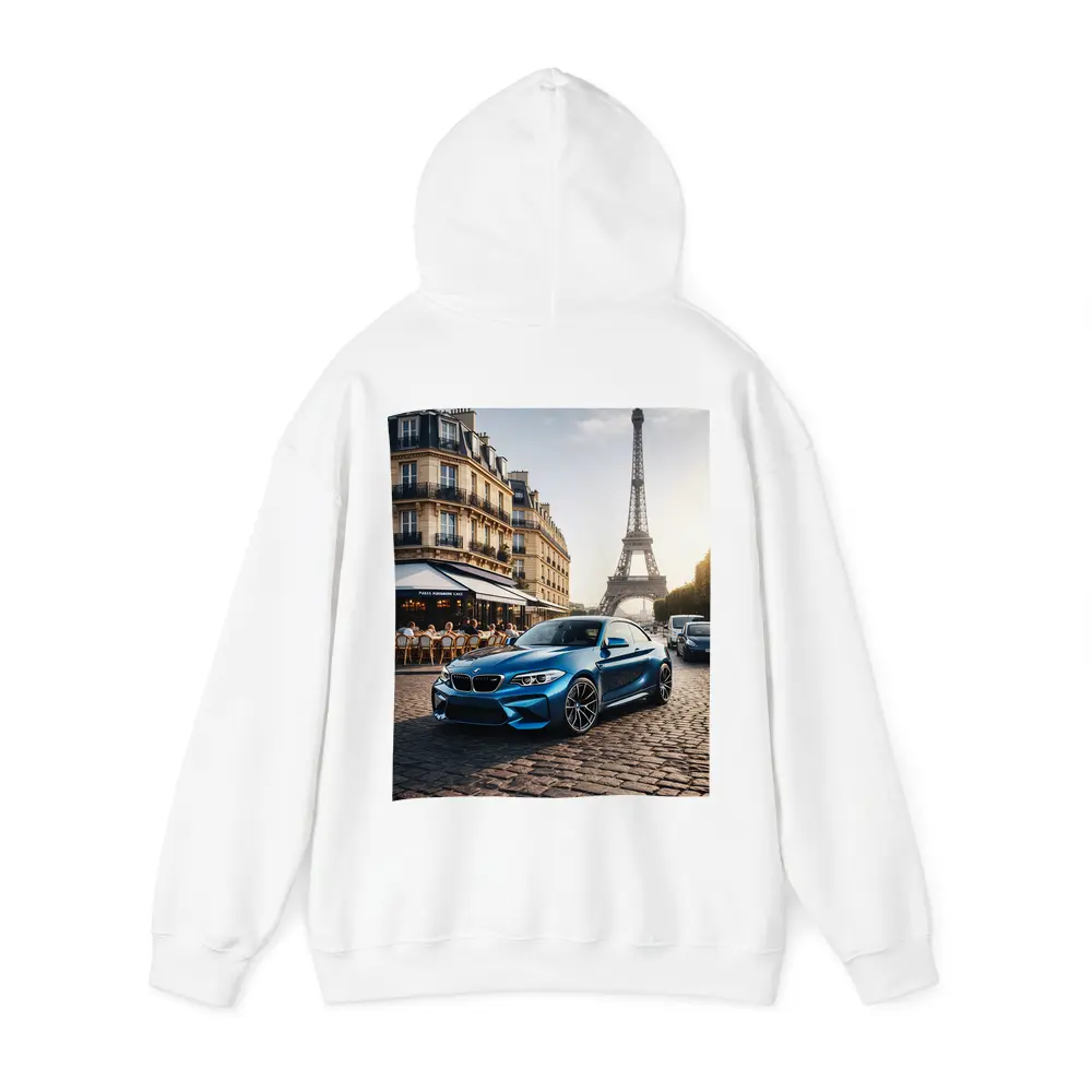 BMW M2 Coupe Parked Near Eiffel Tower – Hoodies