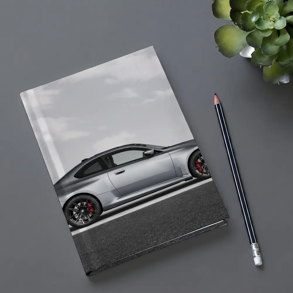 BMW M2 Coupe Silver Side Profile Shot – Notebooks