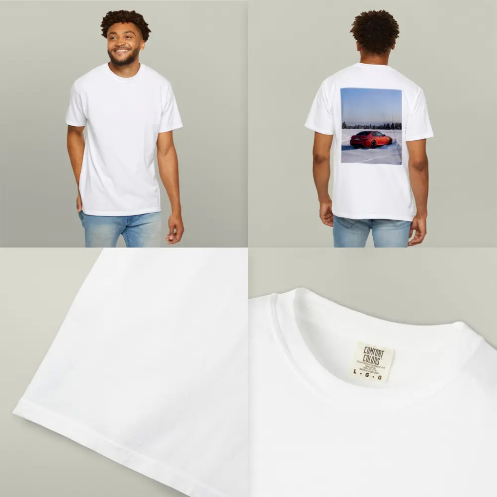 BMW M2 Red Coupe Winter Snow Drift – T-Shirts