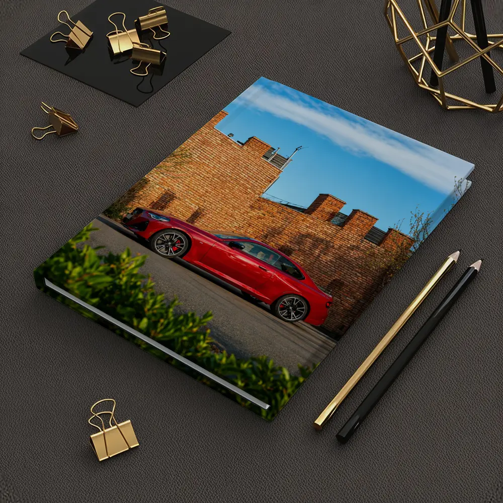 BMW M2 Red Coupe Brick Wall Setting – Notebooks