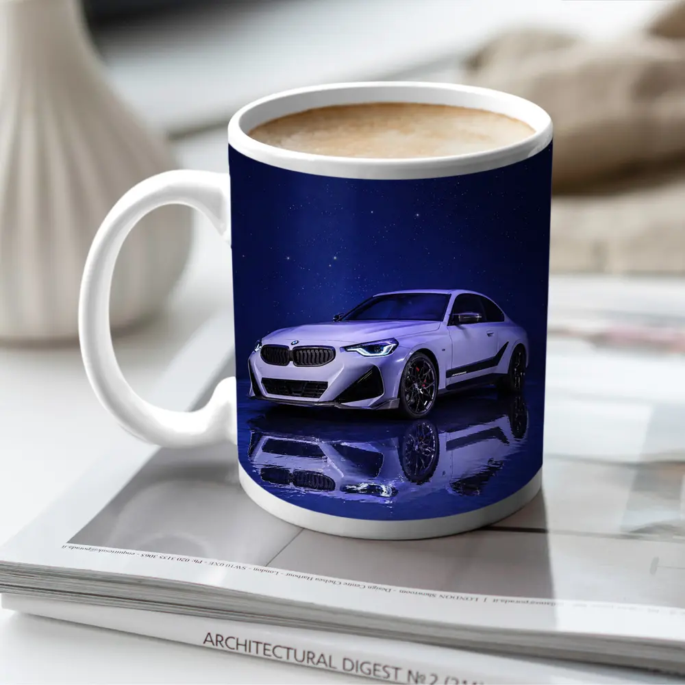 BMW M240i Coupe Under Starry Night Sky – Mugs